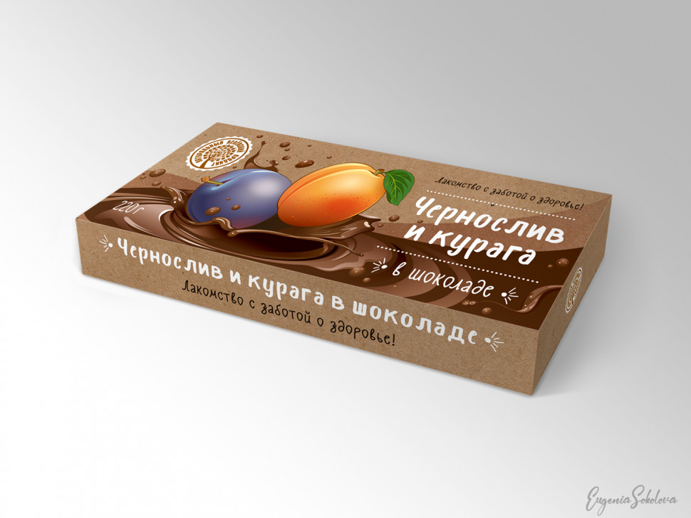  Чернослив и курага в шоколаде, 220г в Белорецке
