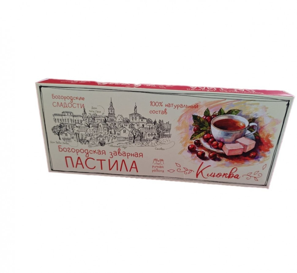  Пастила заварная "Клюква", 250г в Белорецке
