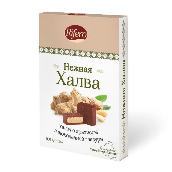№1 Риф и ко Конфеты "НЕЖНАЯ халва" 100г    в Белорецке