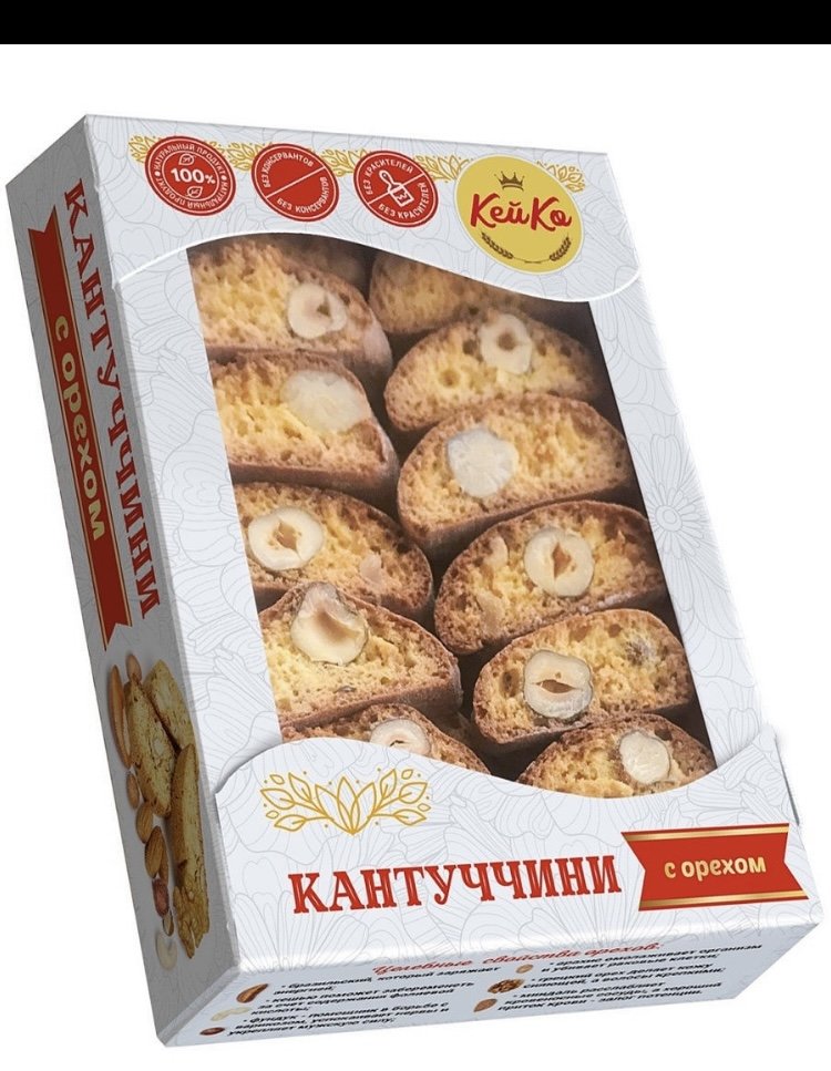  Кей Ко Кантуччини с орехом, 200г    в Белорецке